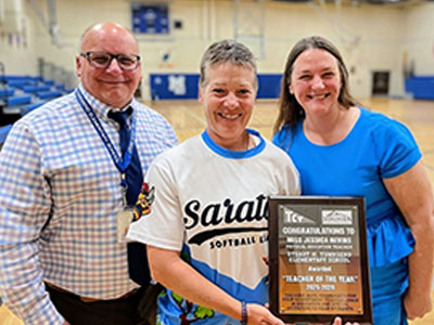 Congratulations Teacher of the Year!