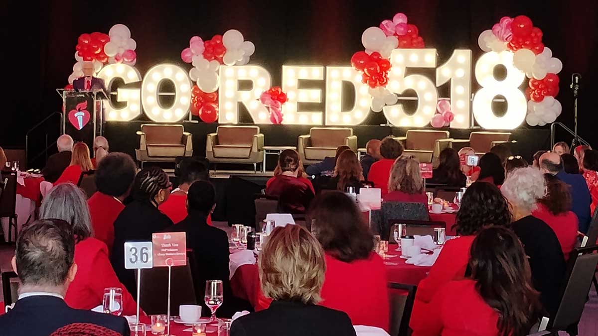 TCT Staff attended the 518 Go Red for Women's Heart Health Event