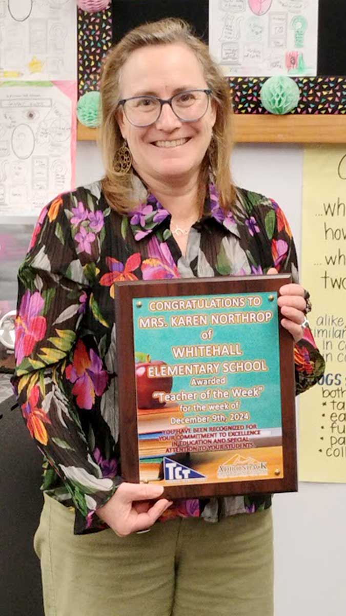 Mrs. Karen Northrop, 6th-Grade ELA Teacher at Whitehall Elementary School